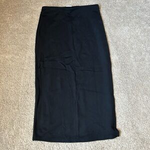 Lovers + Friends Classic Black Pencil Skirt